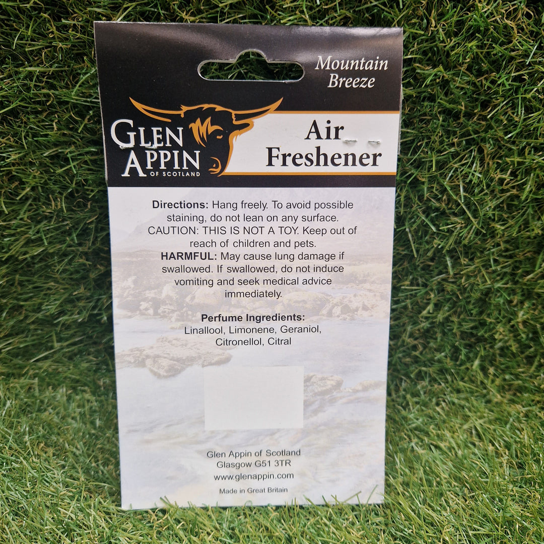Highland Cow Car Air Freshener