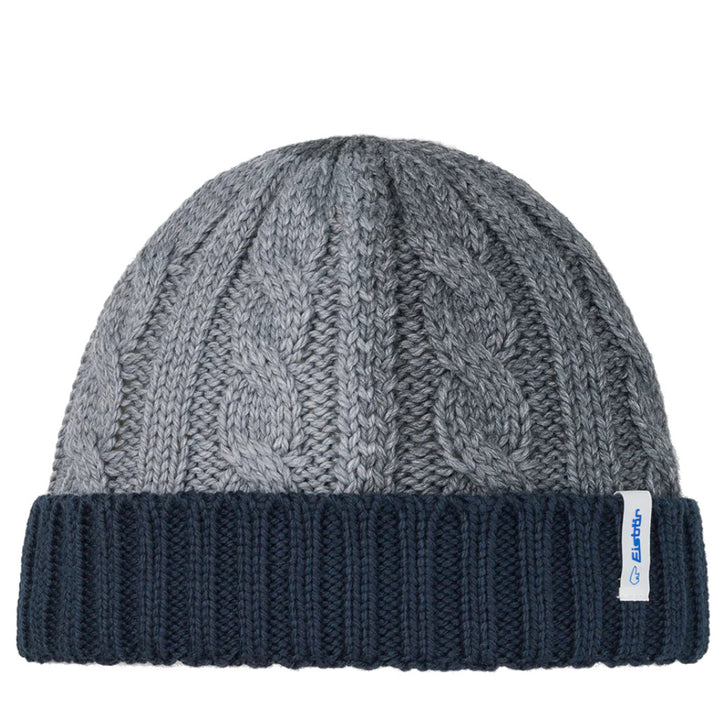 Eisbar ALBA Contrasting Beanie Hat - Grey