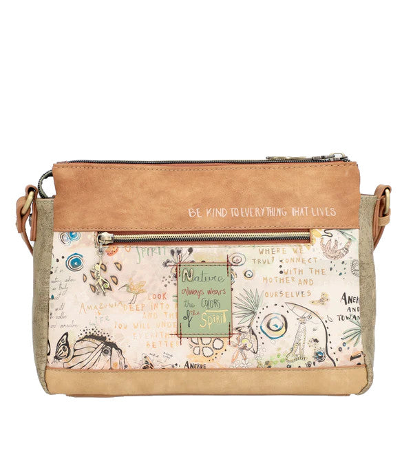 Anekke Amazonia 3 Compartment Crossbody Handbag