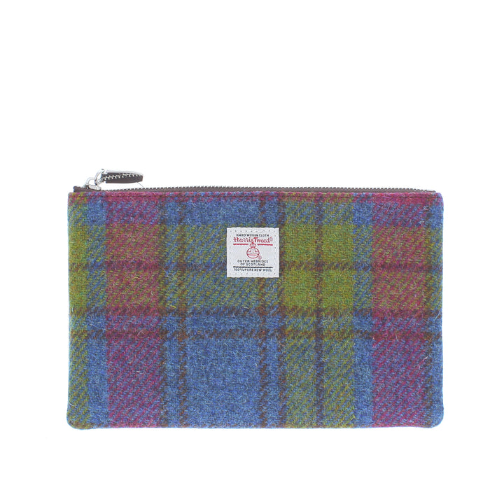 Glen Appin Harris Tweed Berneray Zip Pouch
