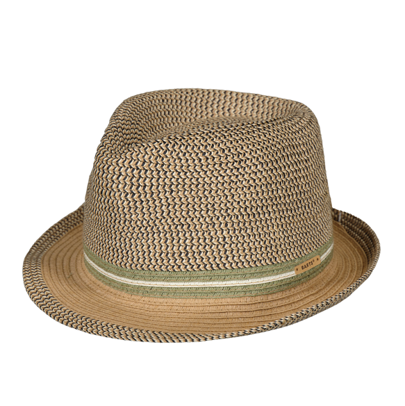 Barts Fluoriet Straw Trilby Hat - Light Brown