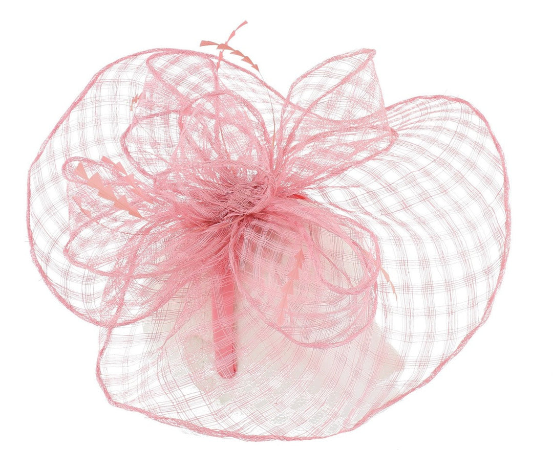 Pink Selena Large Freeform Fascinator