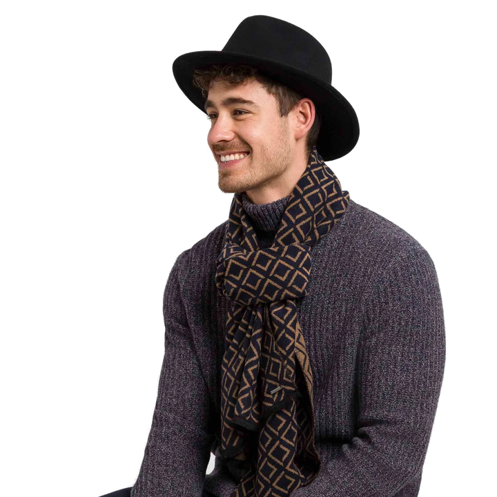 Bugatti Wool Fedora Black