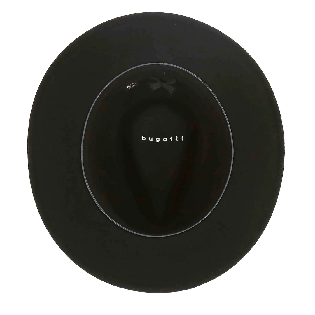 Bugatti Wool Fedora Black