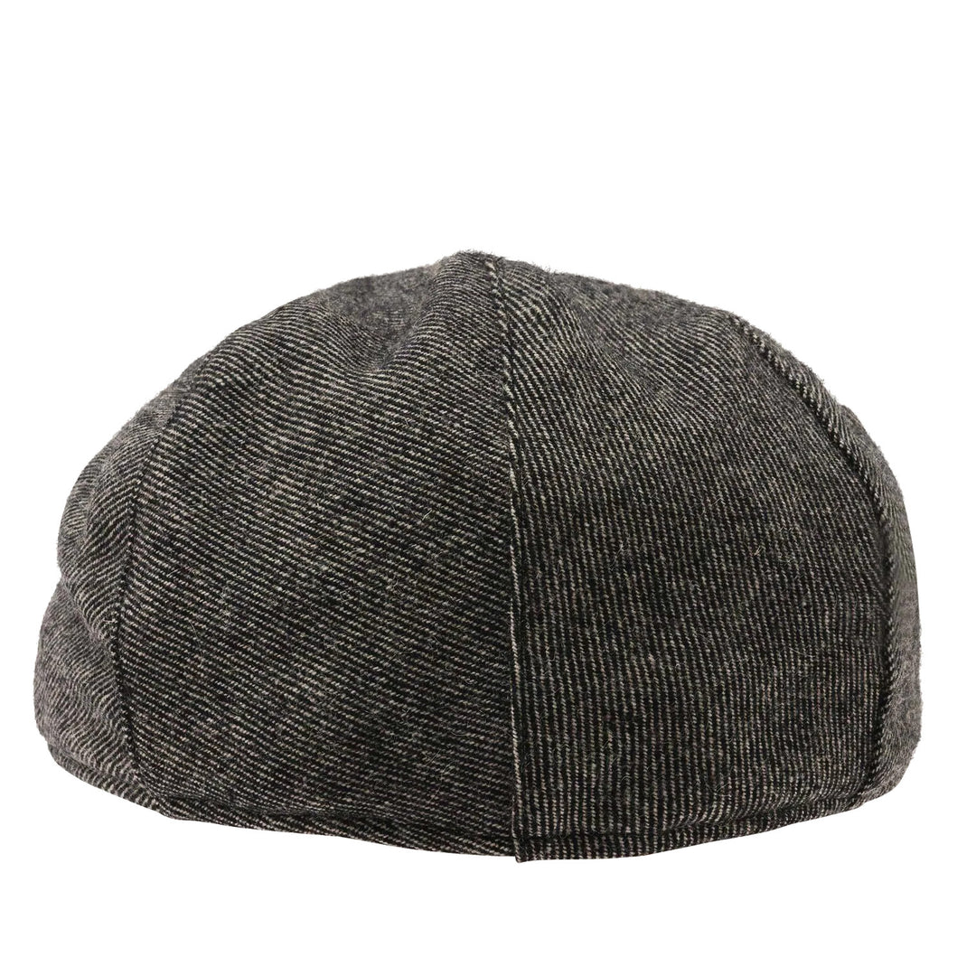 Bugatti Wool Flat Cap Charcoal
