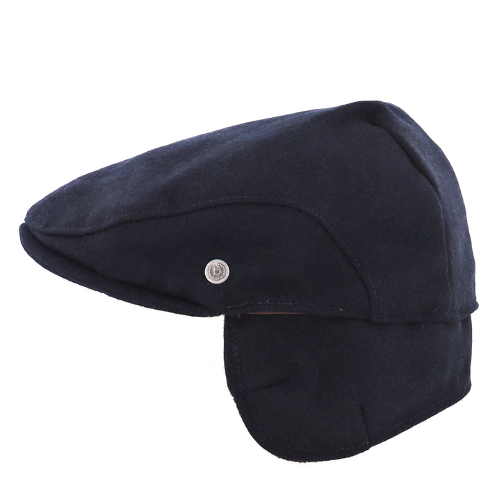 Bugatti Wool Earflap Cap Navy