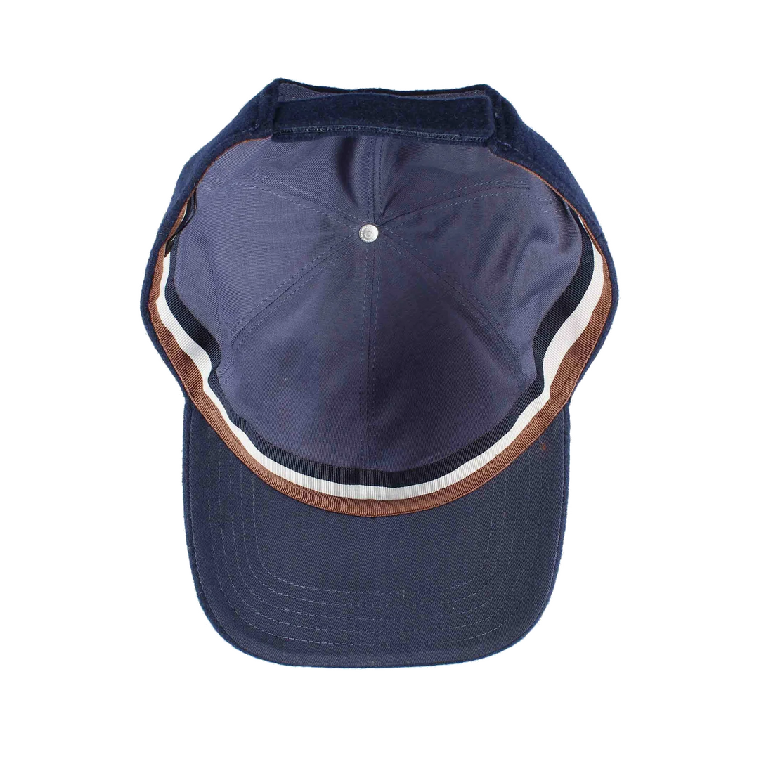 Bugatti Flag Wool Blend Baseball Cap Navy