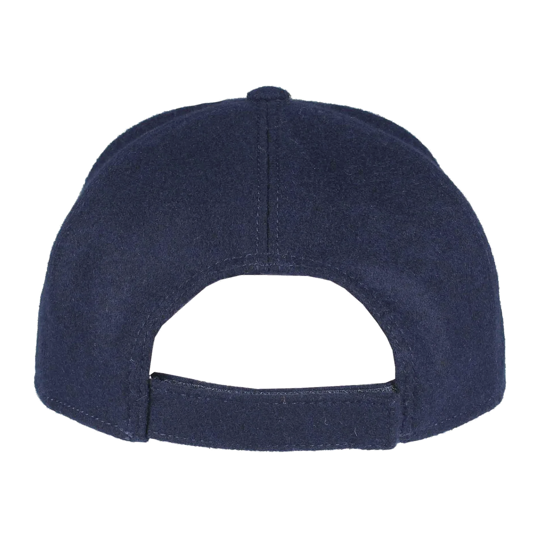 Bugatti Flag Wool Blend Baseball Cap Navy