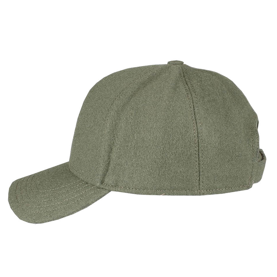 Bugatti Flag Wool Blend Baseball Cap Khaki