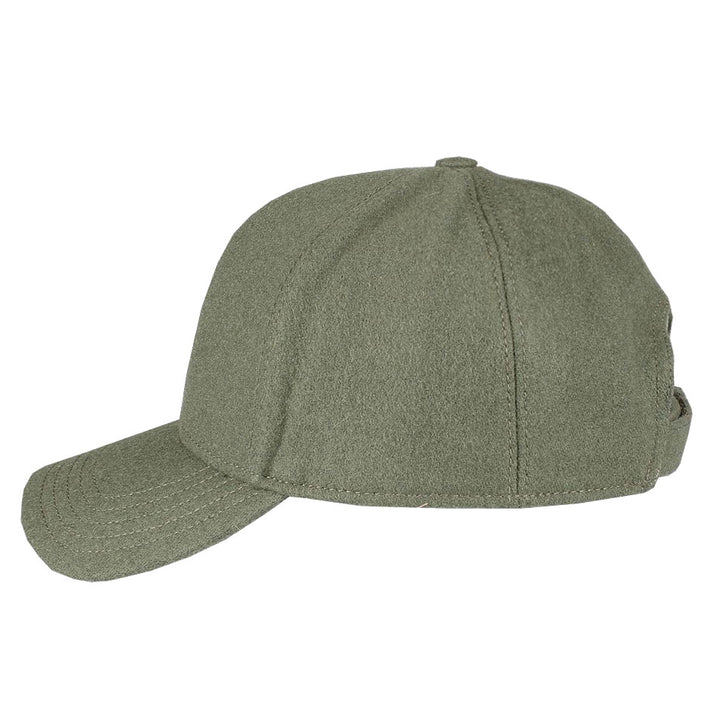 Bugatti Flag Wool Blend Baseball Cap Khaki