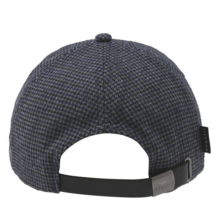 Bugatti Glen Check Baseball Cap Navy