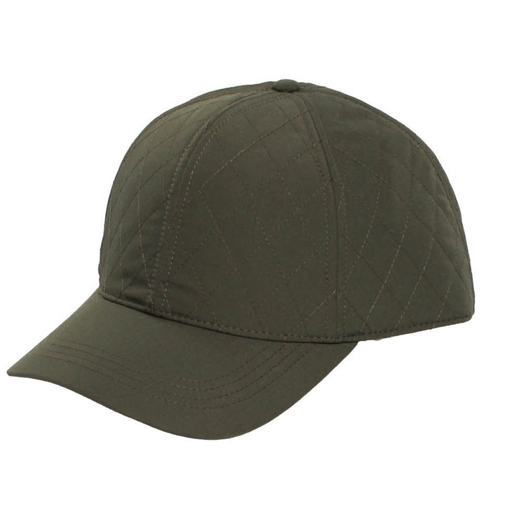 Bugatti Quilted Baseball Cap Olive