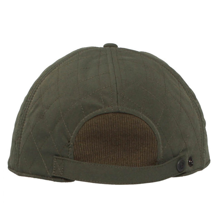 Bugatti Quilted Baseball Cap Olive