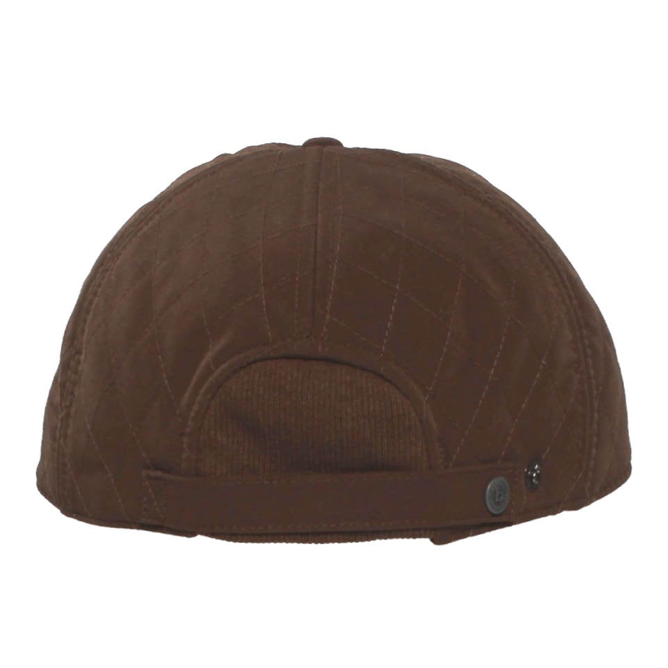 Bugatti Quilted Baseball Cap Brown