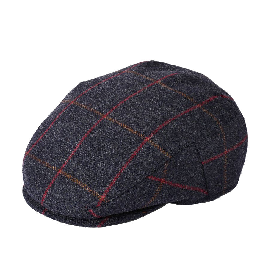 Failsworth Waterproof Lovat Porelle Country Flat Cap 647 Blue