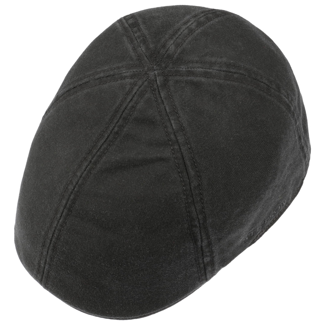 Stetson Texas Sun Protection Flat Cap in Black