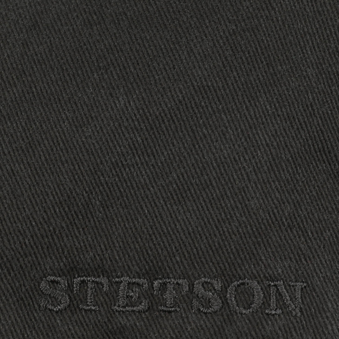 Stetson Texas Sun Protection Flat Cap in Black