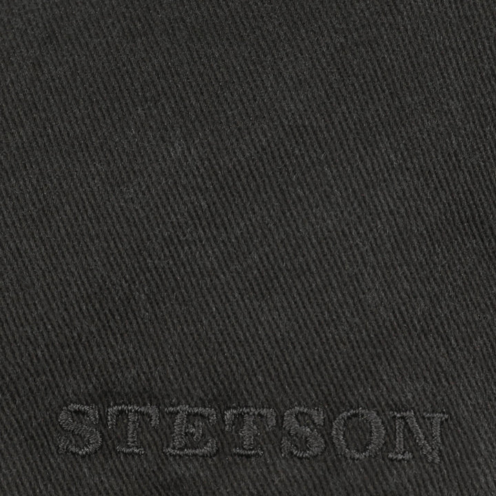 Stetson Texas Sun Protection Flat Cap in Black