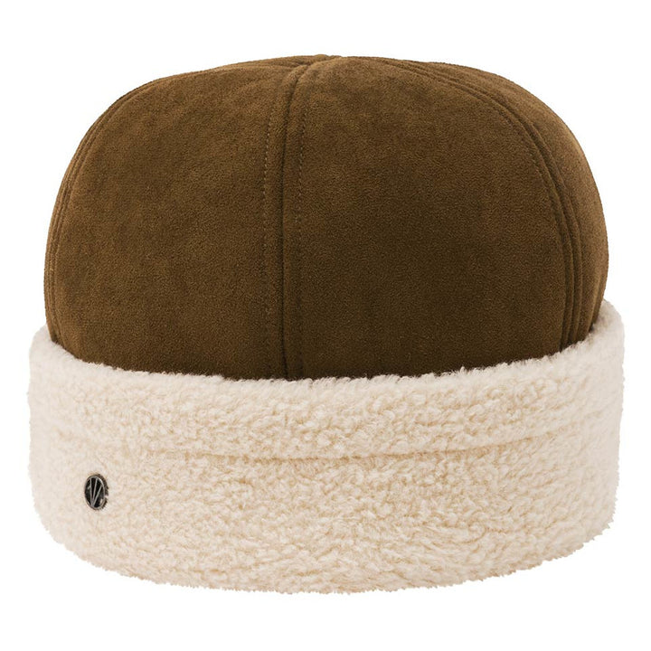 Loevenich Faux Suede Cossack Hat Bronze