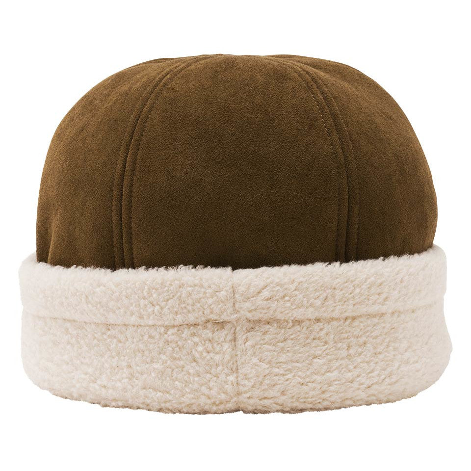 Loevenich Faux Suede Cossack Hat Bronze