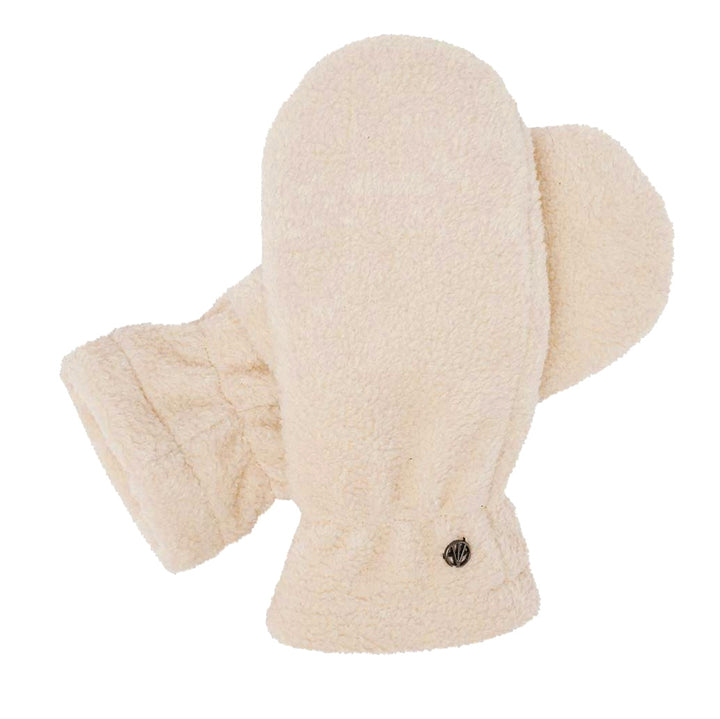 Loevenich Teddy Fleece Mittens Beige