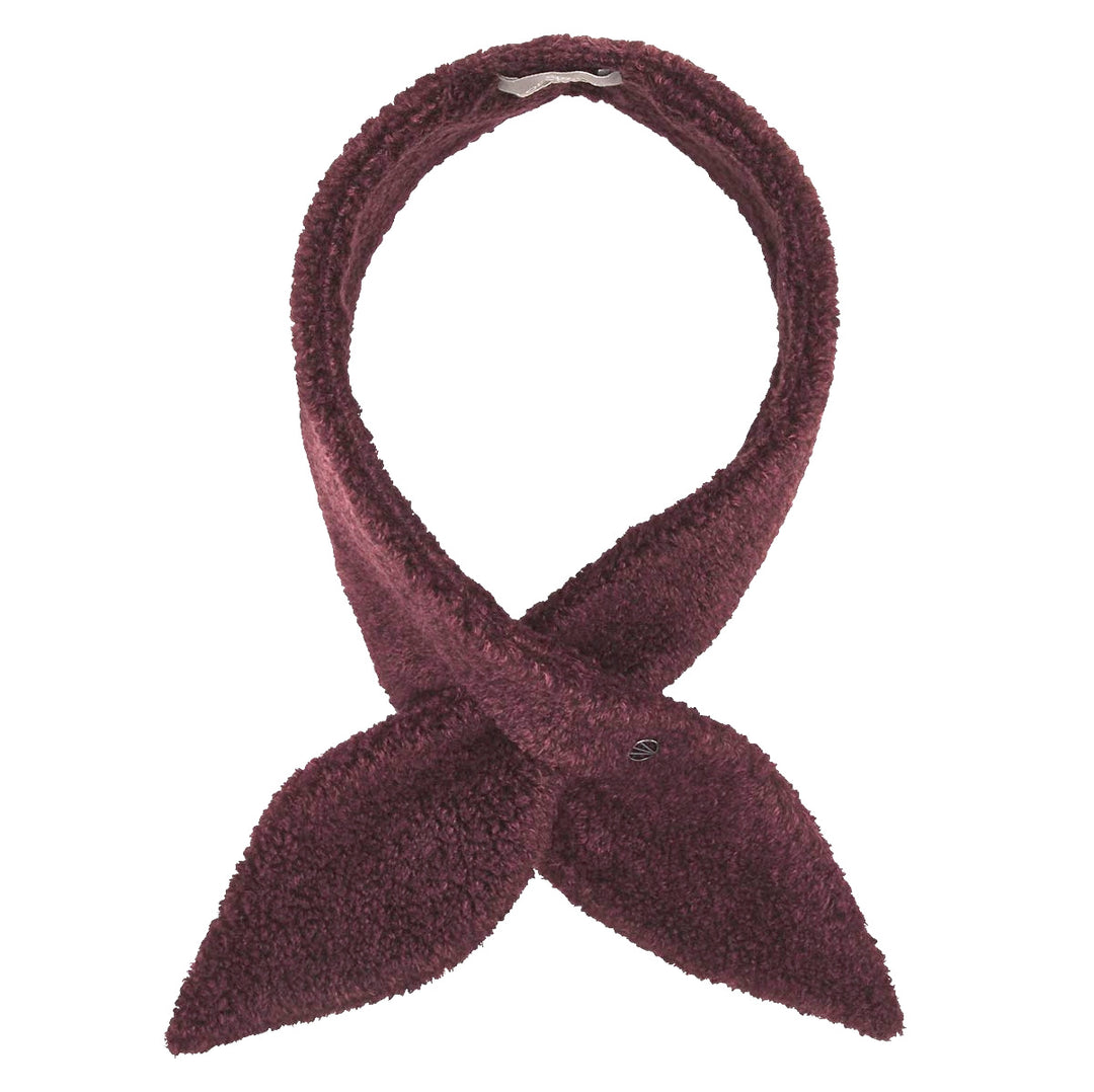 Loevenich Teddy Fleece Scarf - Wine
