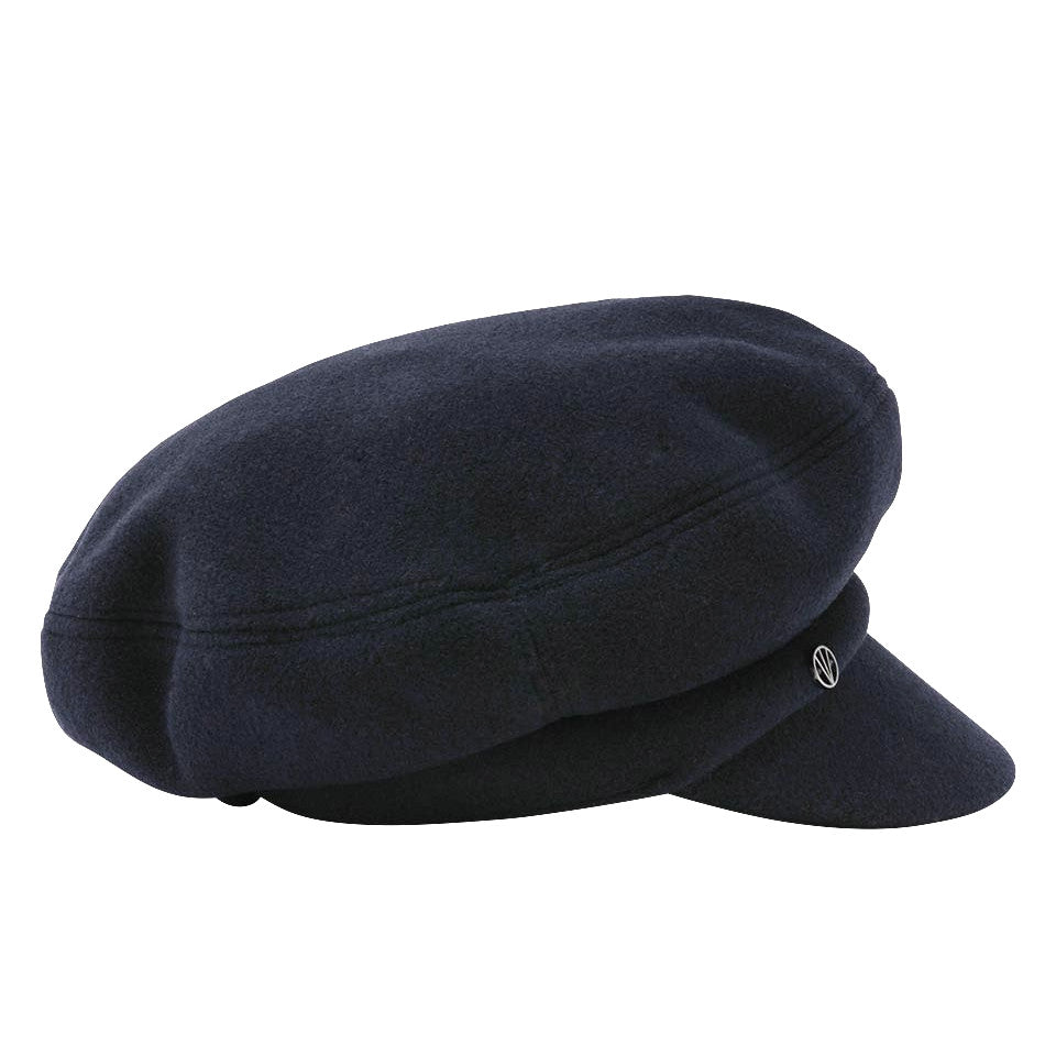 Loevenich Women's Fleece Peaked Cap in Navy