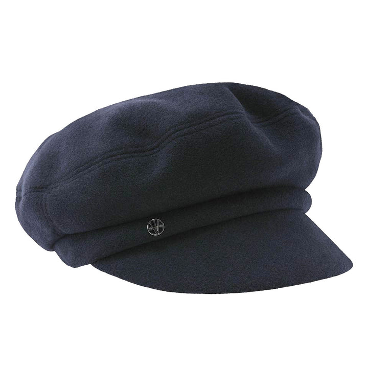 Loevenich Women's Fleece Peaked Cap in Navy