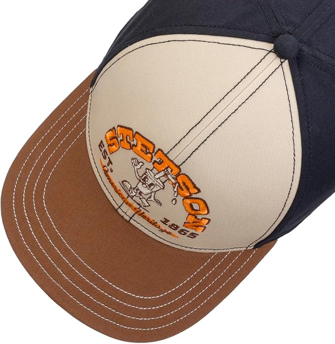 Stetson Walking Drink Baseball Trucker Cap Adjustable Snapback