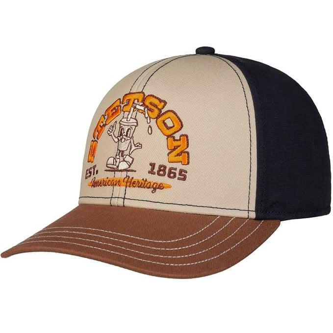Stetson Walking Drink Baseball Trucker Cap Adjustable Snapback