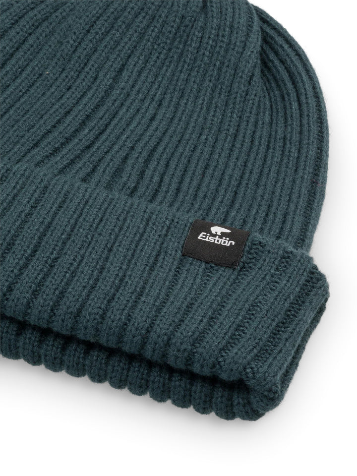 Eisbar RIPP Ribbed Beanie Hat - Midnight
