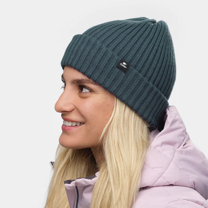 Eisbar RIPP Ribbed Beanie Hat - Midnight