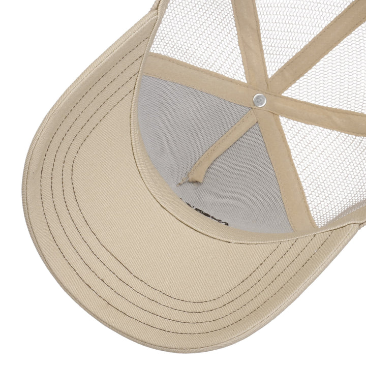 Stetson American Heritage Beige Trucker Baseball Cap