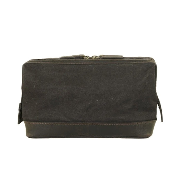 Carloway Harris Tweed & Leather Gladstone Wash Bag