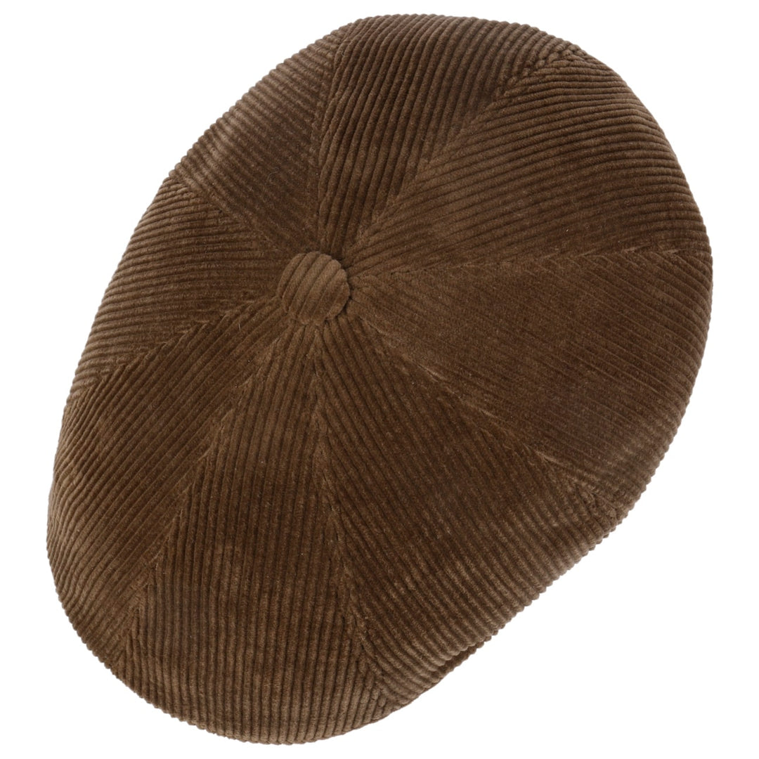 Stetson 8-Panel Carson Cord Cap in Brown