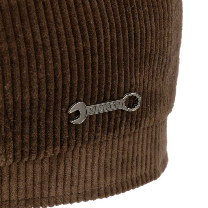 Stetson 8-Panel Carson Cord Cap in Brown