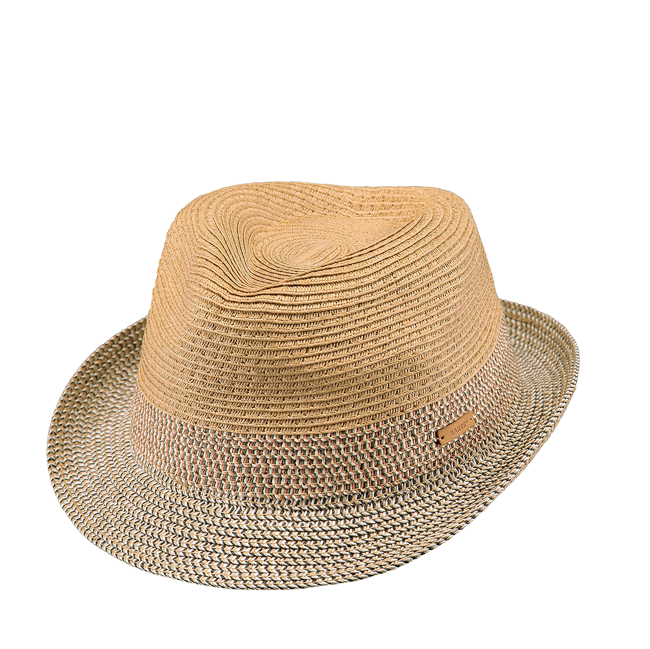 Barts Patrol Straw Trilby Hat - Natural