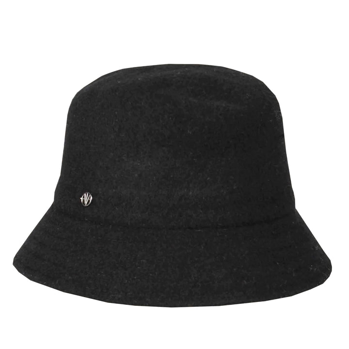 Loevenich Wool Bucket Hat in Black