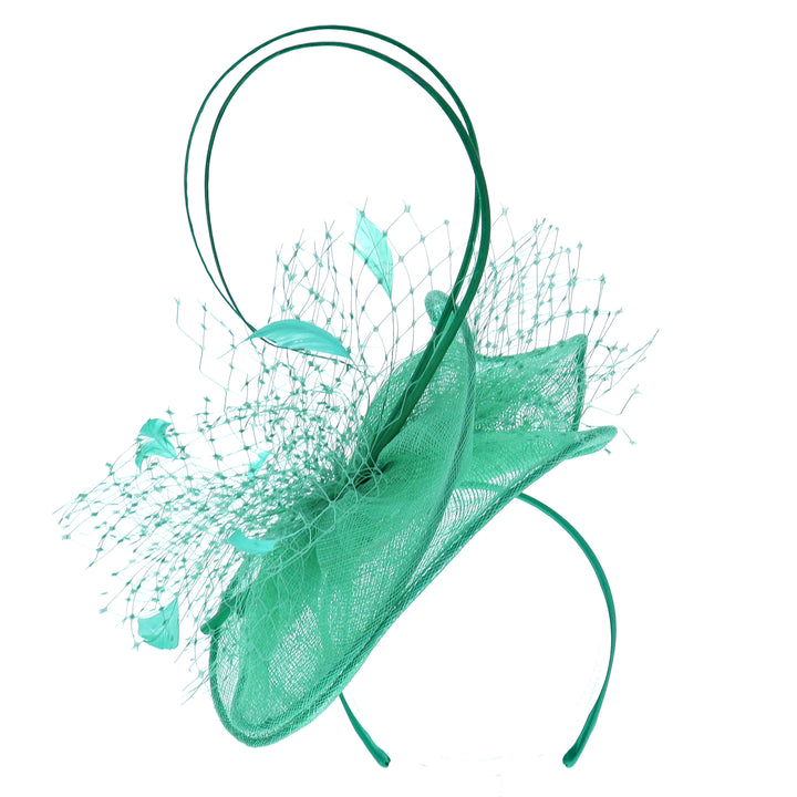 Elfin Green Headband Fascinator