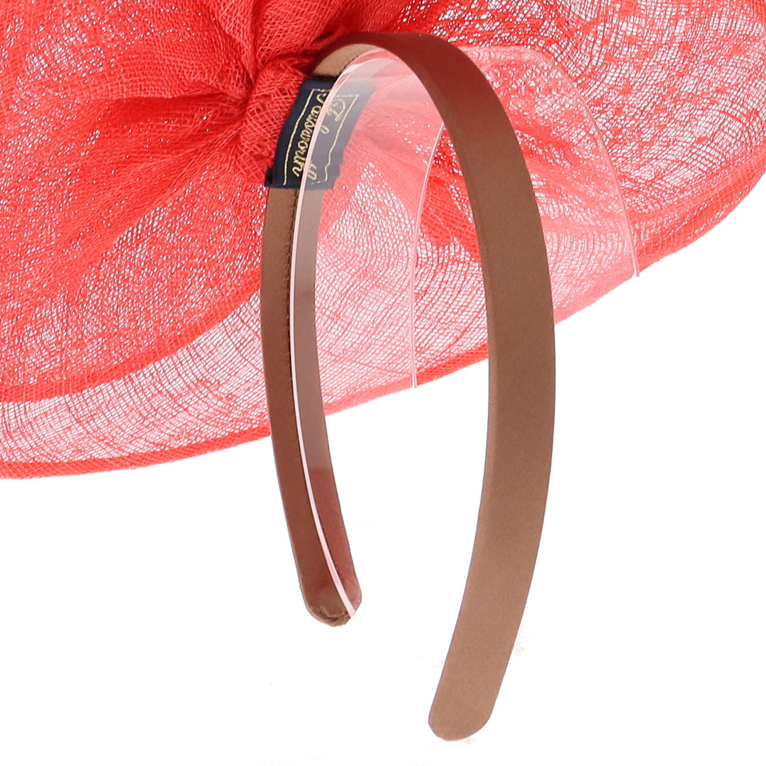 Poppy Red Headband Fascinator