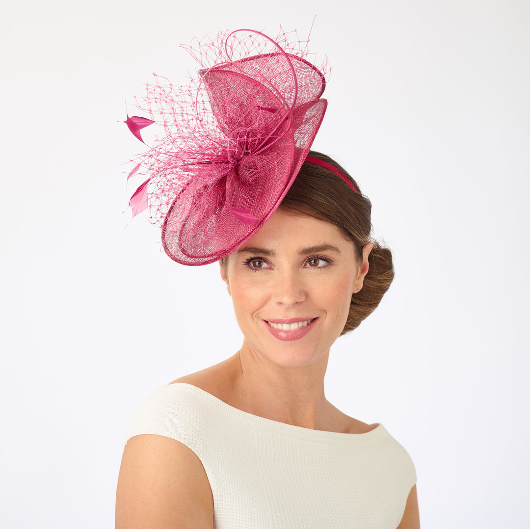 Metallic Oyster Headband Fascinator