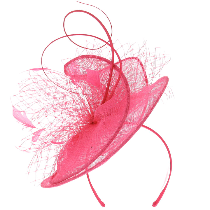 Magenta Pink Headband Fascinator