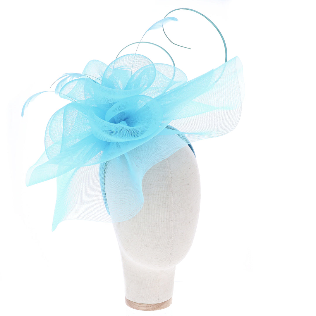 Ocean Blue Headband Fascinator (9703)