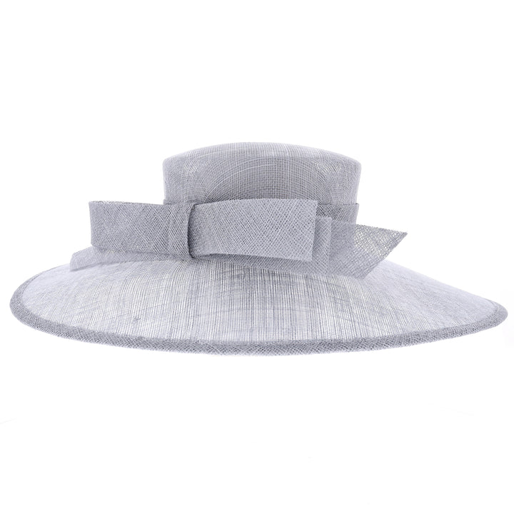 Cloud Wide Brim Sinamay Wedding Hat (9710)