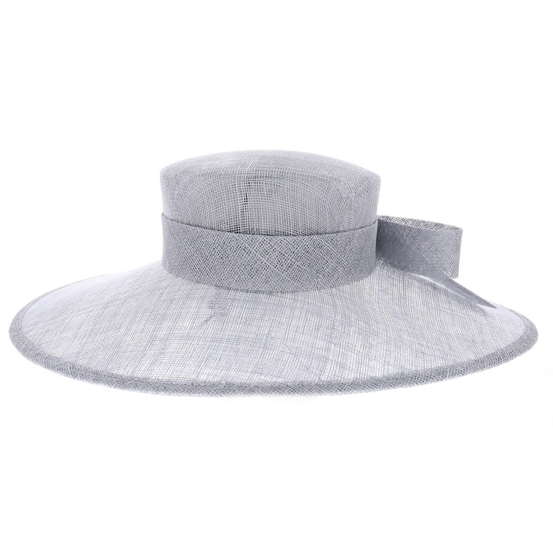 Cloud Wide Brim Sinamay Wedding Hat (9710)