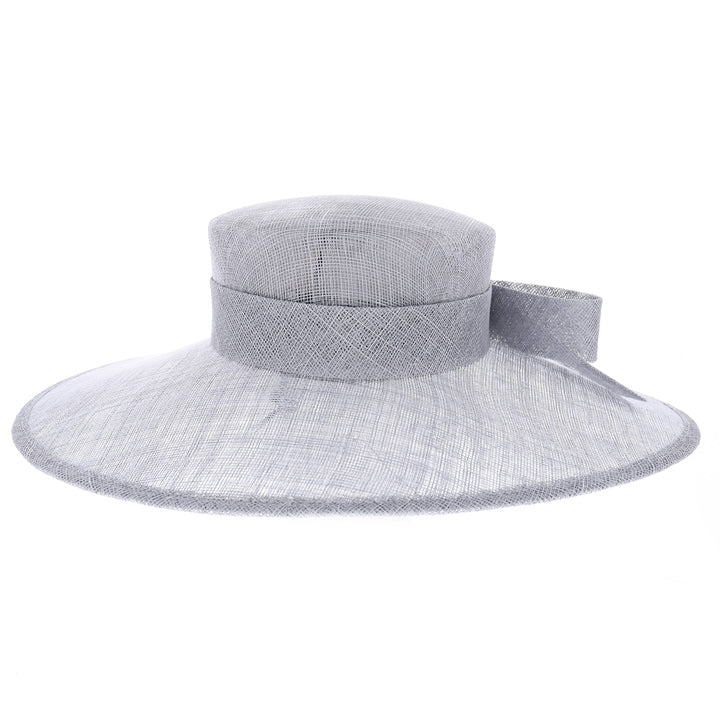 Cloud Wide Brim Sinamay Wedding Hat (9710)