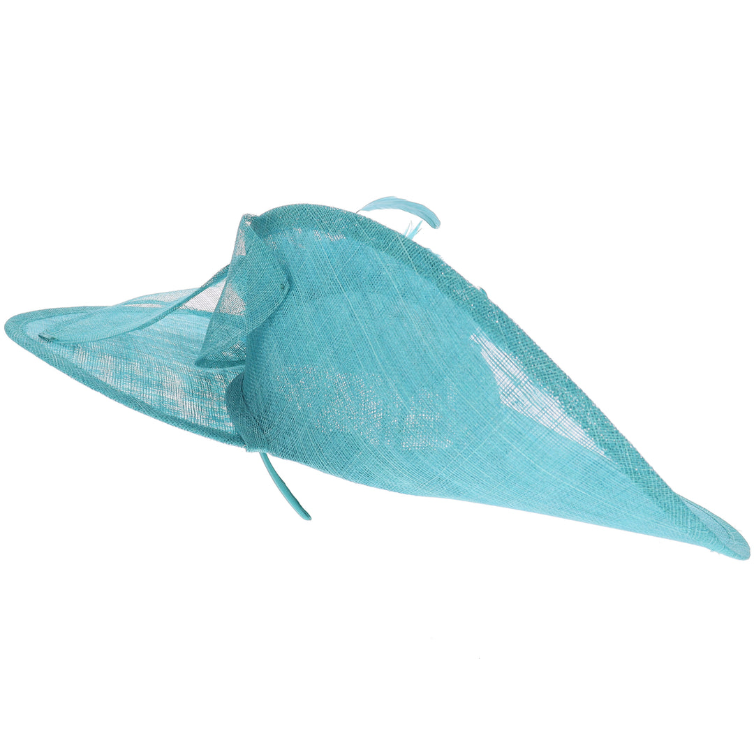 Peacock Large 50cm Disc Headband Fascinator