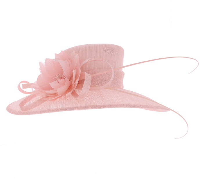 Parfait Wide Brim Sinamay Wedding Hat