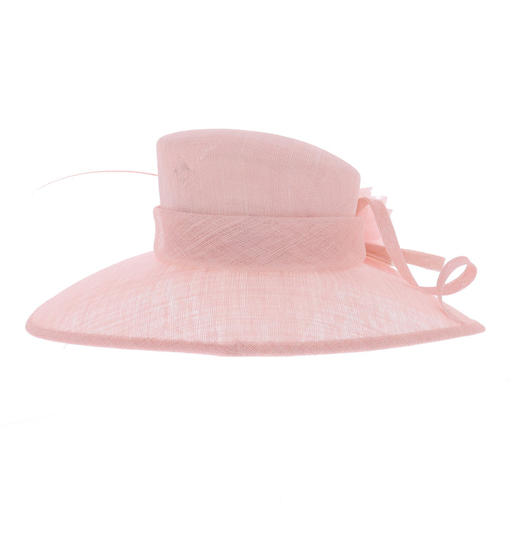 Parfait Wide Brim Sinamay Wedding Hat