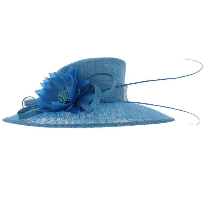 Regatta Wide Brim Sinamay Wedding Hat